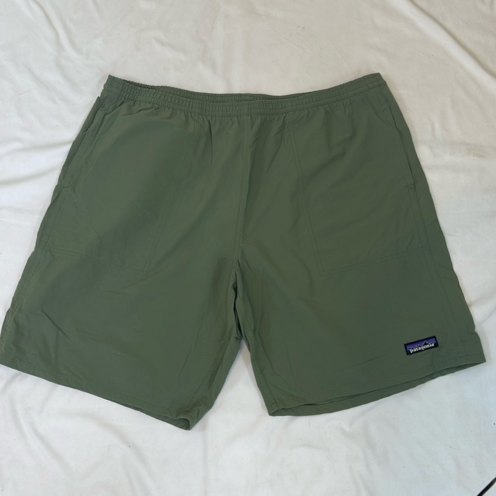 Mens Patagonia Baggies Green 7” Short, XL